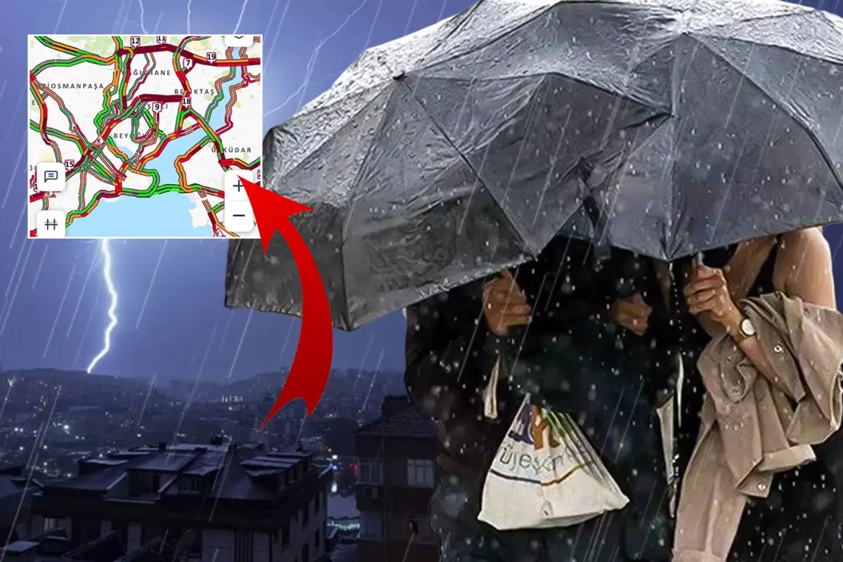 Istanbul Da Yagis Basladi Trafik Felc 19182703 5822 Amp