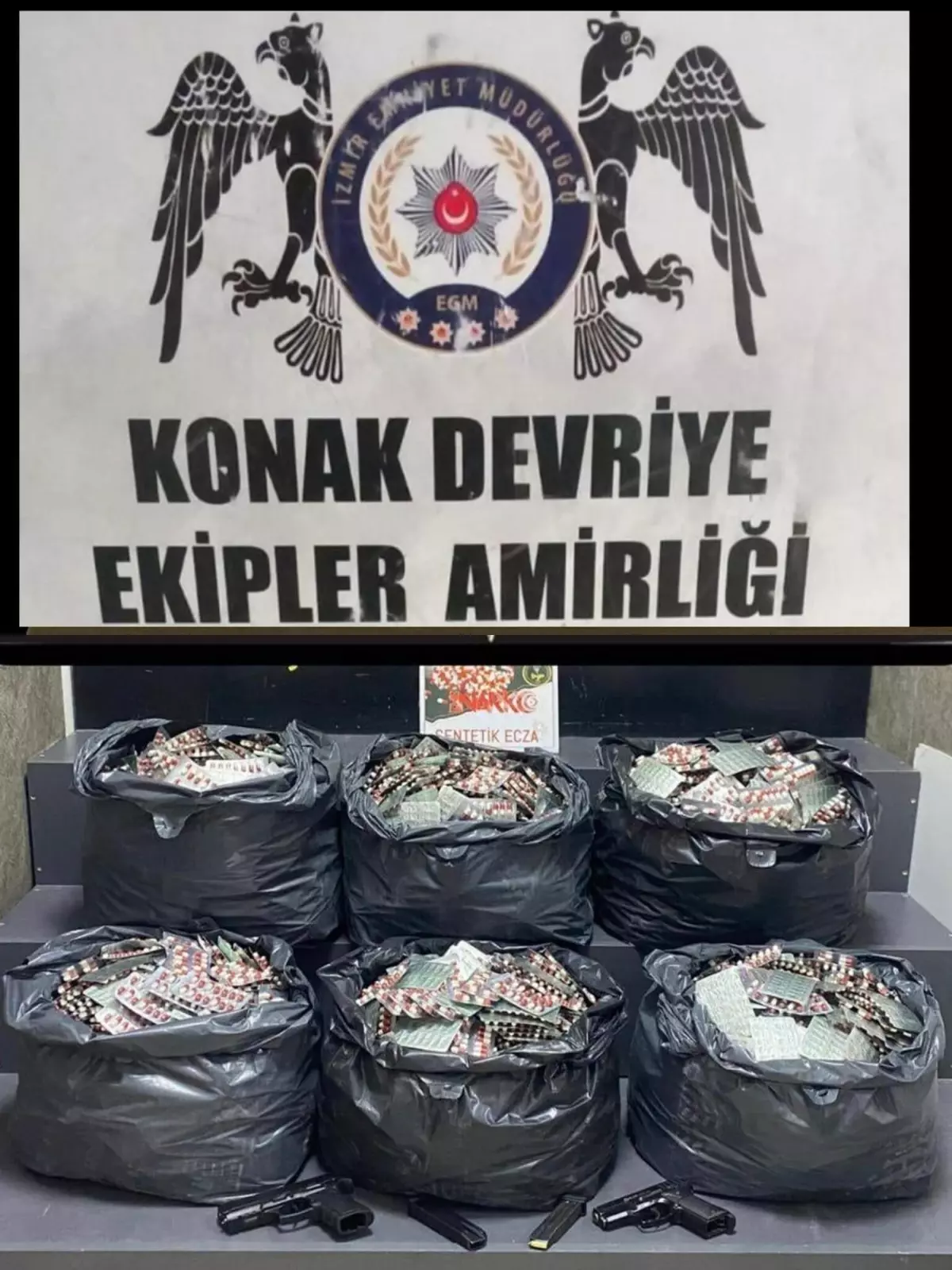 Izmir De 42 Bin 500 Sentetik Hap Ele Gecirild 19178026 Amp