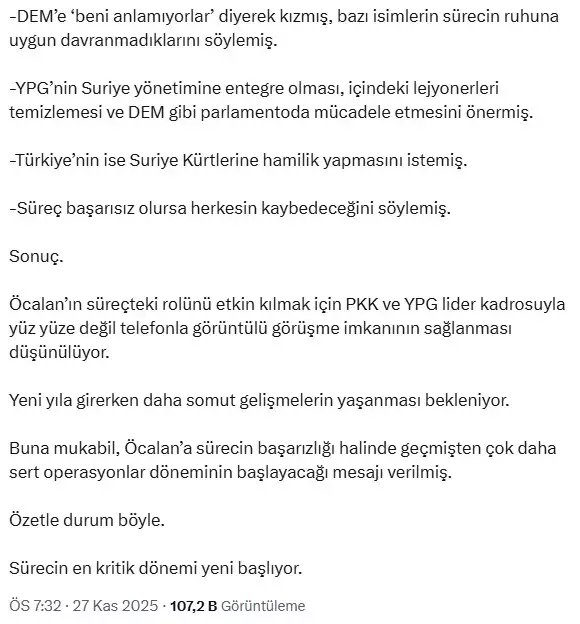 Ak Partili Tayyar Dan Dikkat Ceken Iddia Ocalan 19300183 4100 M