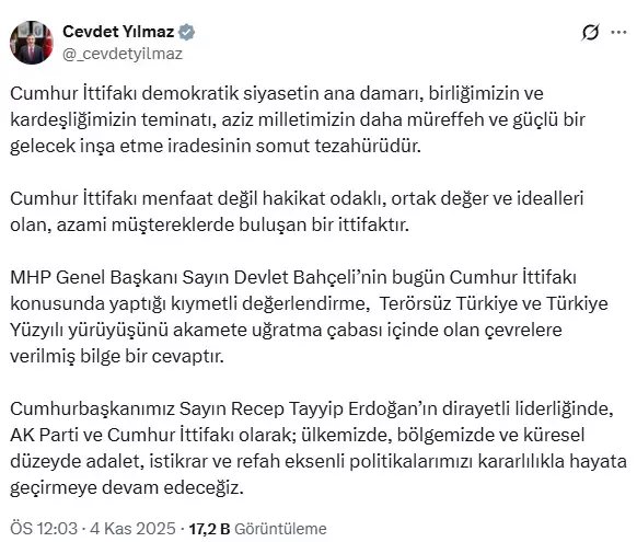 Bahceli Nin Ittifak Sozlerine 19217645 2225 M