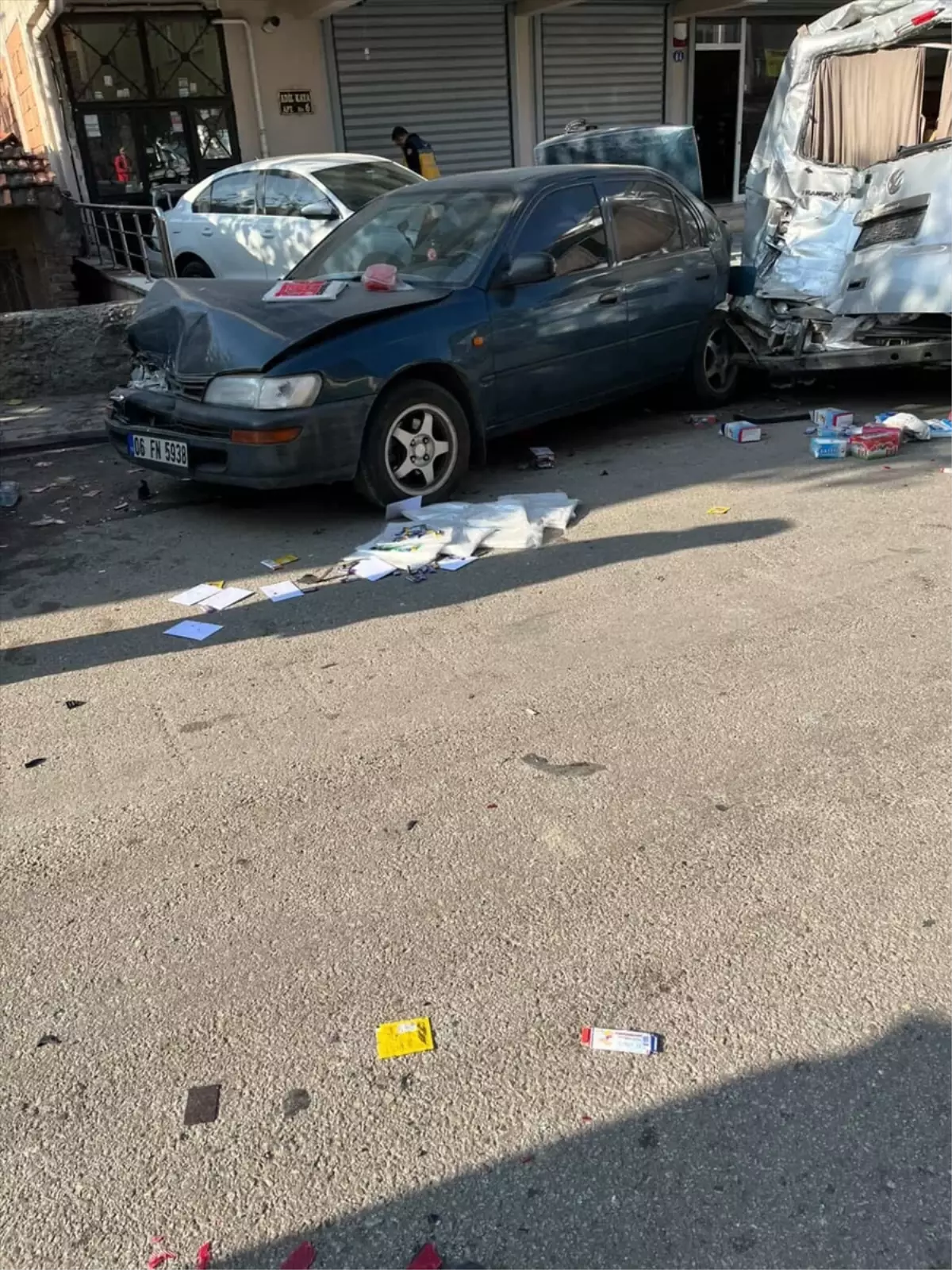 Baskentte Freni Patlayan Kamyon Park Halindek 19234253 Amp