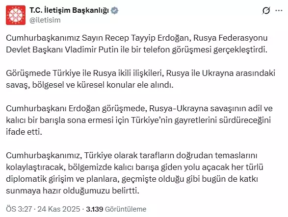 Erdogan Ile Putin Telefonda Gorustu Iste Zirveye 19286967 2615 M