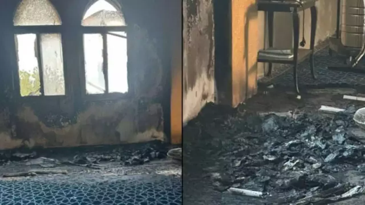 Israilli Isgalcilerden Alcak Saldiri Camiyi Kundakladilar 1763019640 232