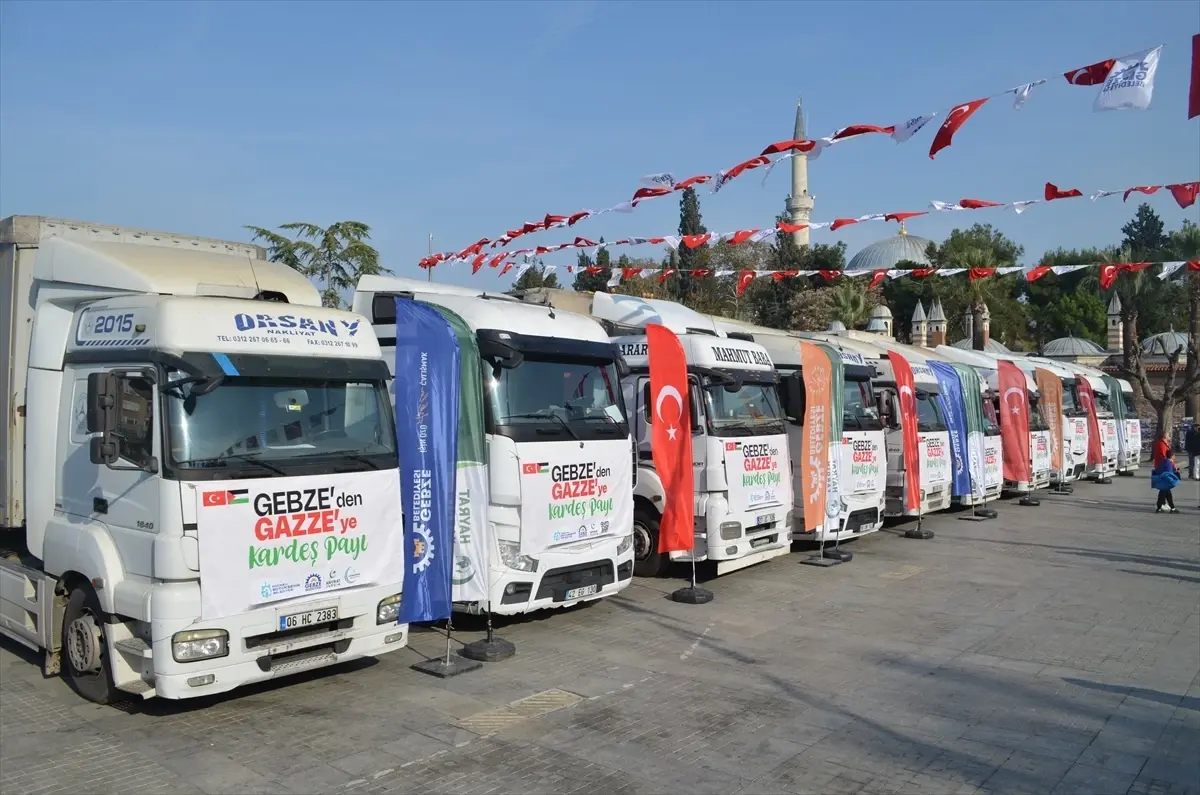 Kocaeli Den Gazze Ye 10 Yardim Tiri Dualarla 19233487 Amp