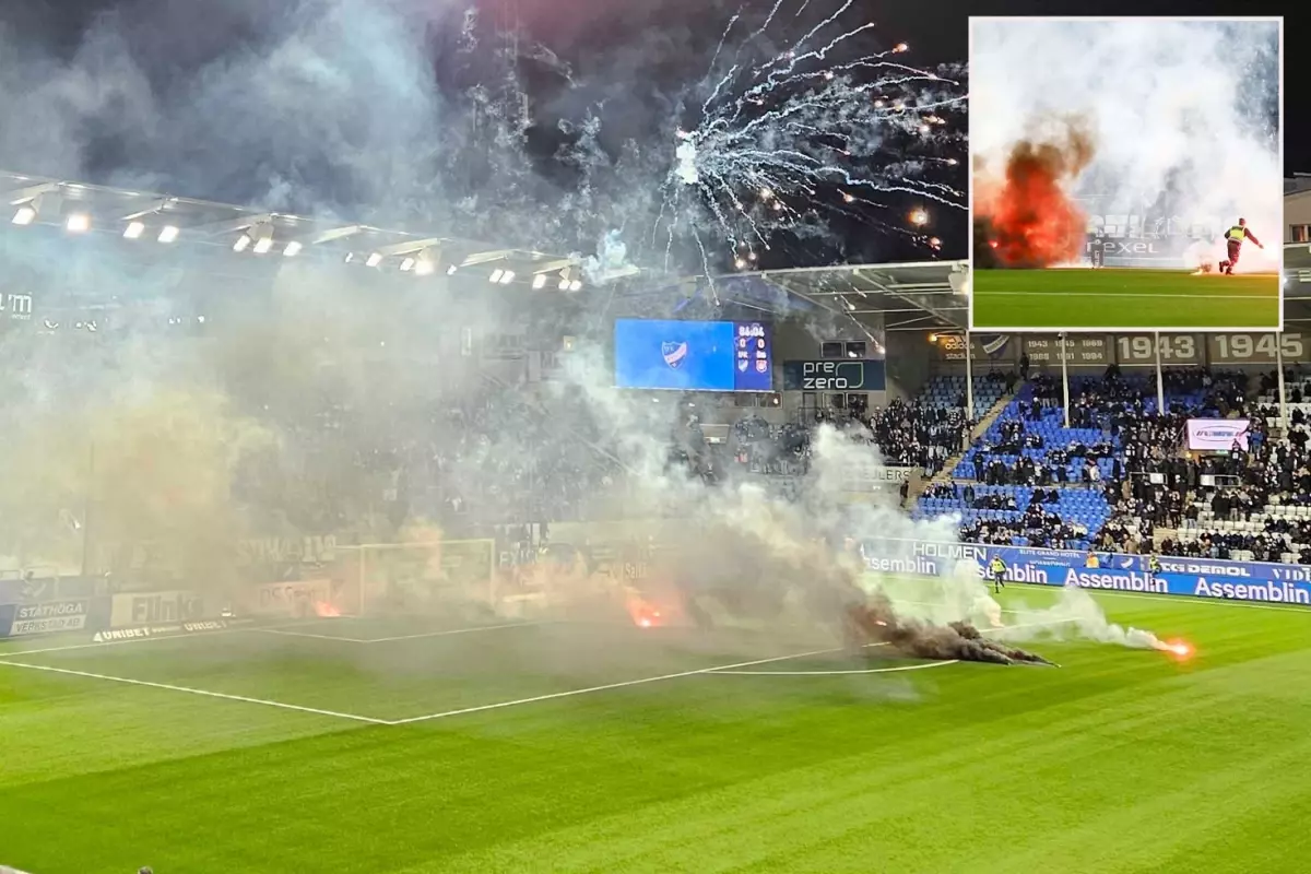 Kume Dusen Takimin Taraftarlar Stadi Yakti 19309112 86 Amp