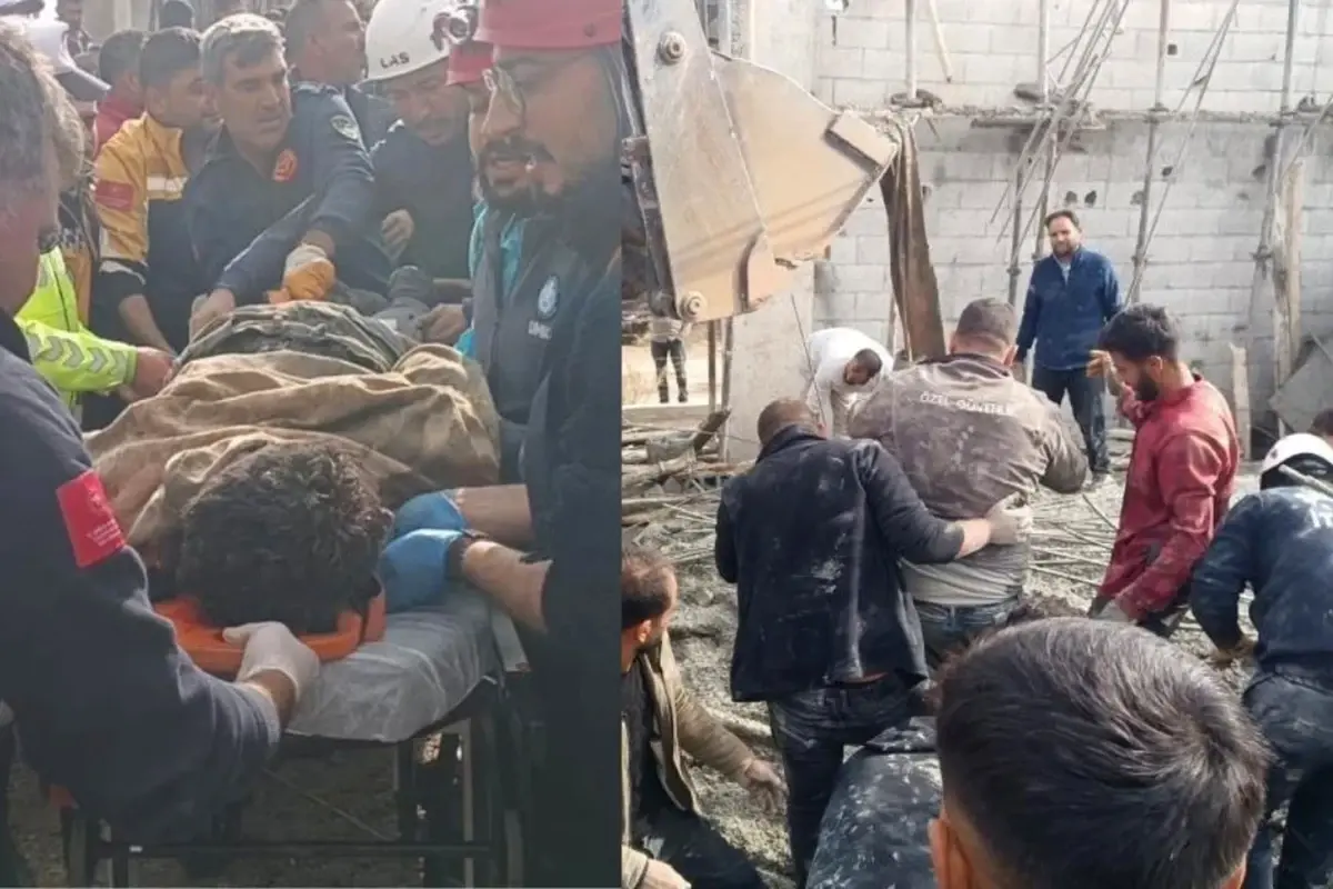 Sanliurfa Da Insaatta Facia 5 Isci Gocuk Altinda 19258699 313 Amp