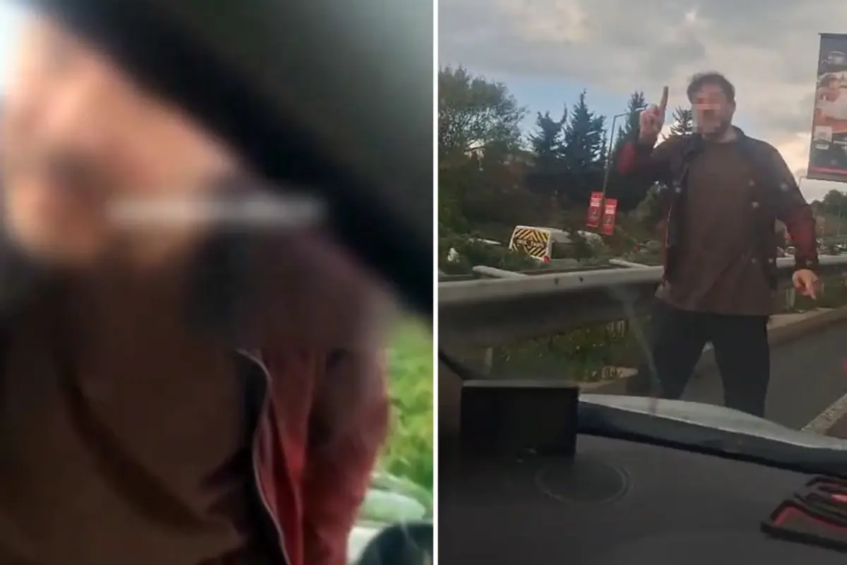 Trafikte Magandaliga Soyunanlar Dikkat Cezasi 19257001 6258 Amp