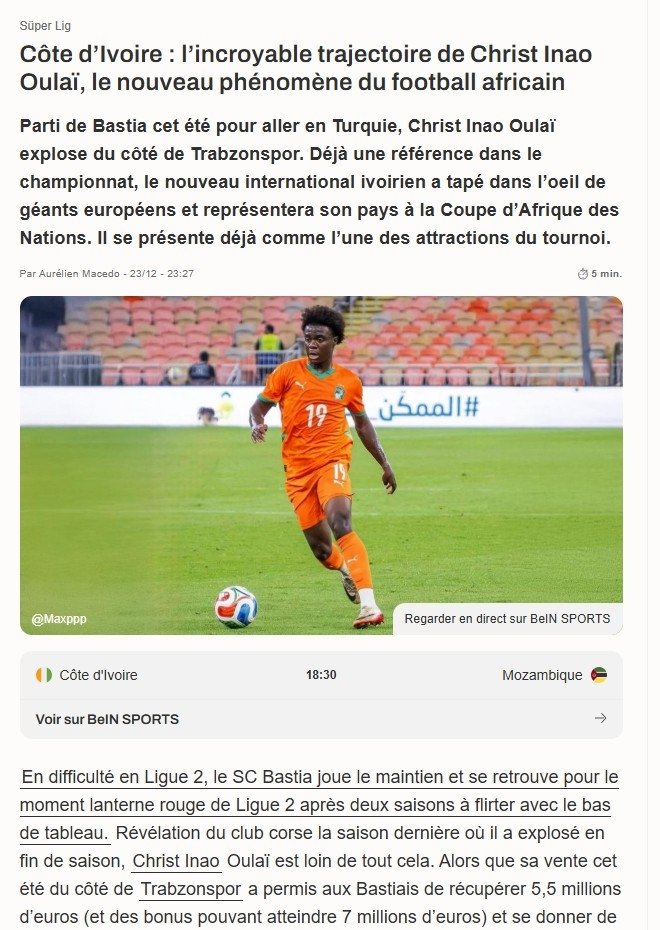 0X0 Dunya Devleri Christ Inao Oulainin Pesinde Trabzonspor Bonservisini Belirledi 1766561193460