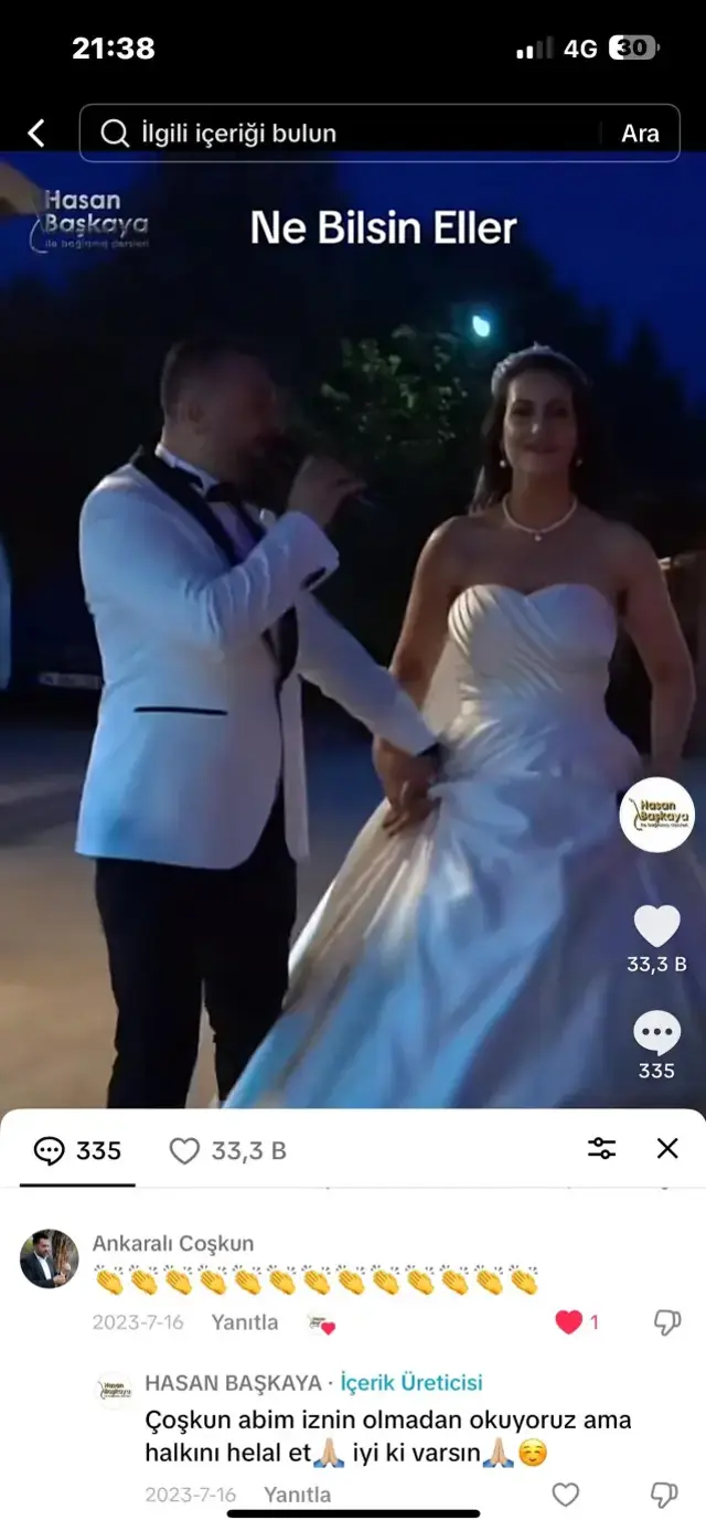 Dugunlerinde Soyledikleri Sarki Baslarina Bela 19329403 635 M