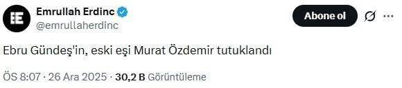 Ebru Gundes In Eski Esi Murat Ozdemir Tutuklandi 19395864 6596 M