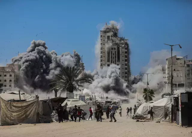 Gazze De Firtina Nedeniyle 22 Bina Coktu Cok 19377299 1308 M