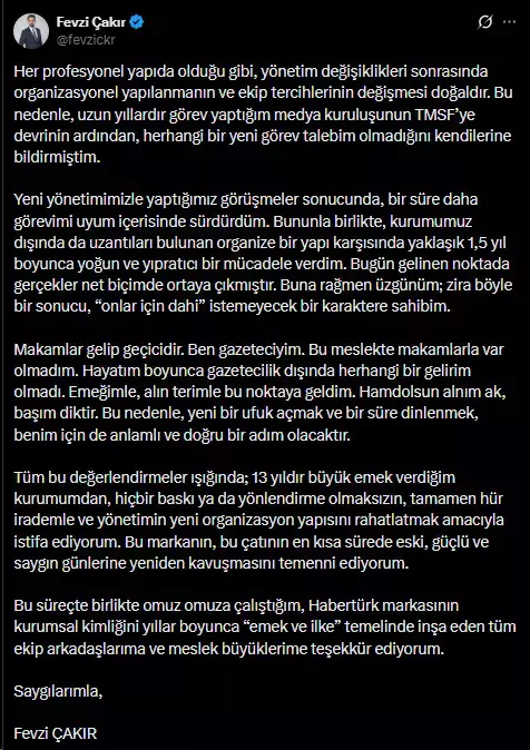 Mehmet Akif Ersoy Olayindan Sonra Haberturk Te 19362467 1290 M