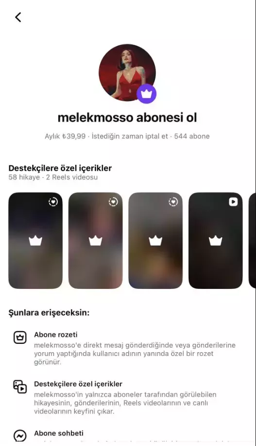 Melek Mosso Instagram Da Ozel Icerik Paylasimi 19348151 1768 M