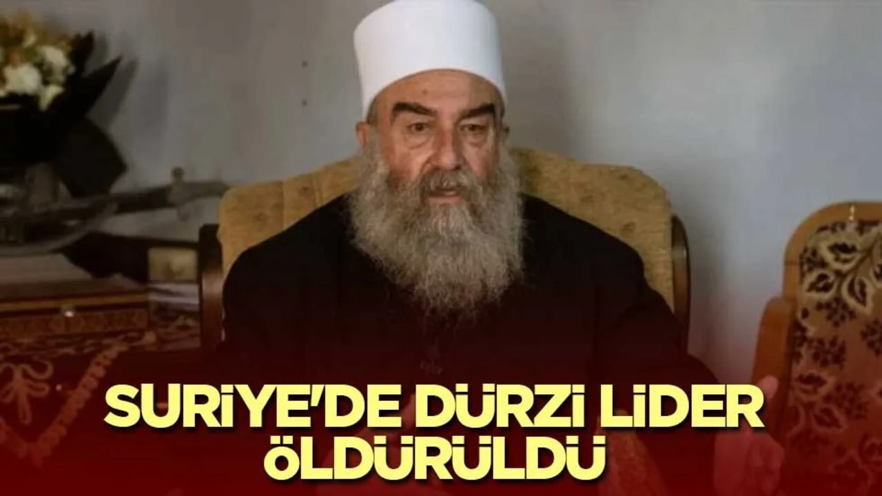 Suriyede Durzi Lider Olduruldu 2H1764726575 88E25C