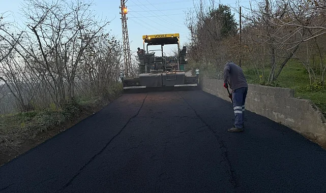 Trabzonun 18 Ilcesinde Yol Calismalari Suruyor