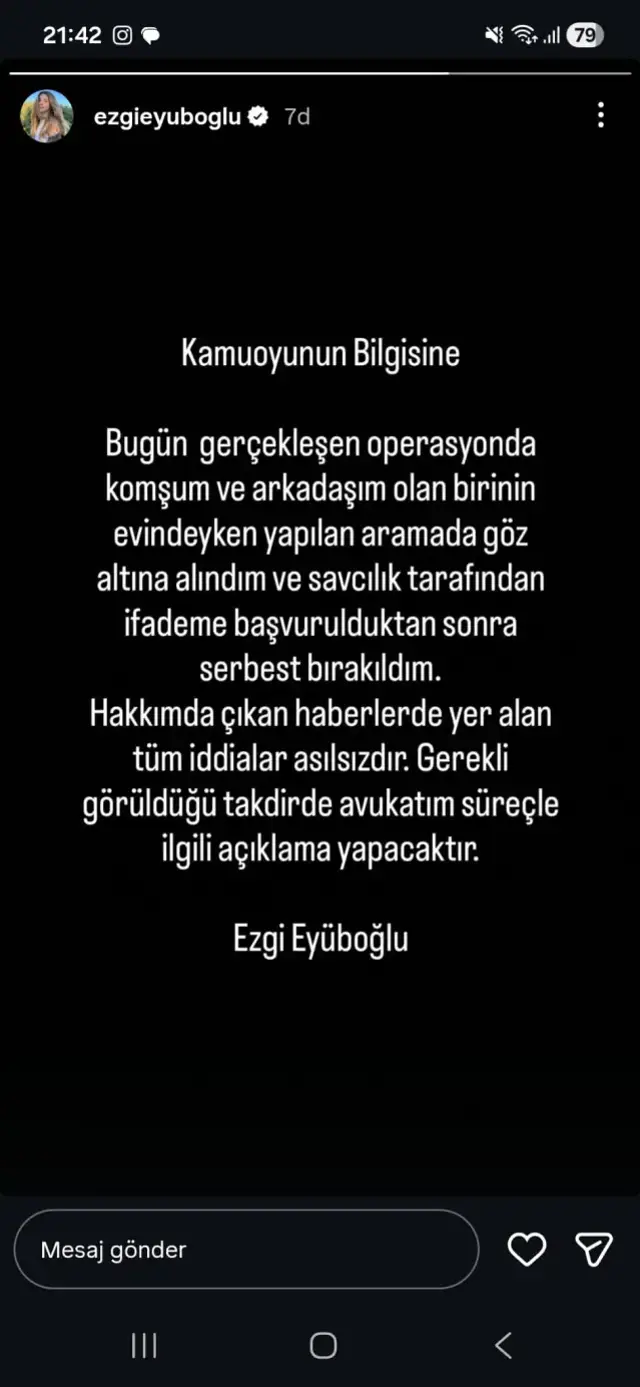 Uyusturucu Sorusturmasinda Serbest Birakilan Unlu 19373100 2317 M