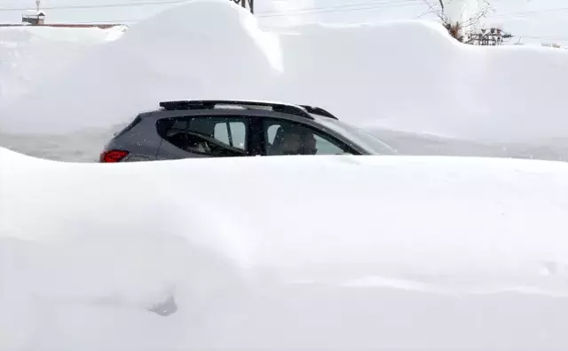 Bitlis Te Kar Kalinligi Trafik Lambalarina Kadar 19495108 6430 M