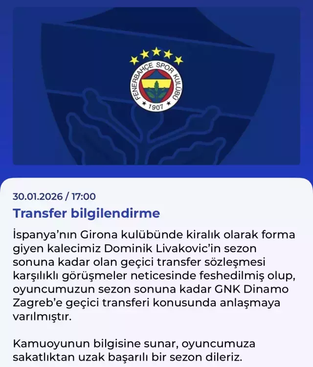 Fenerbahce Dominik Livakovic I Dinamo Zagreb E 19520261 64 M