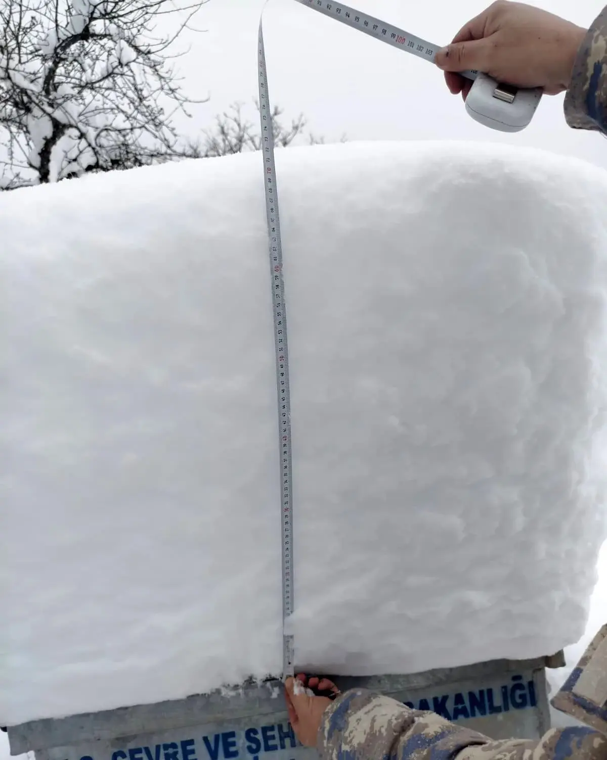 Gumushane De Yogun Kar Yagisi Sonrasi Yayinla 19485017 Amp