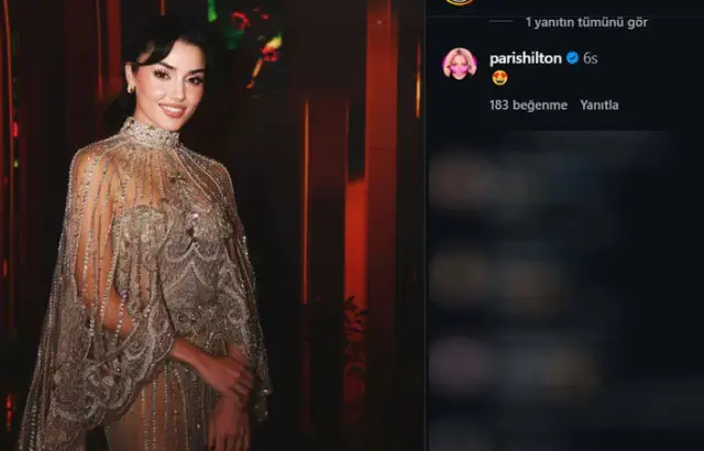 Hande Ercel In Pozlarina Paris Hilton Dahi 19481011 1227 M