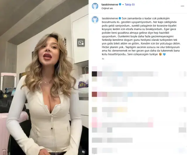 Polis Korkusu Yasayan Merve Taskin Turkiye Yi 19491513 1202 M