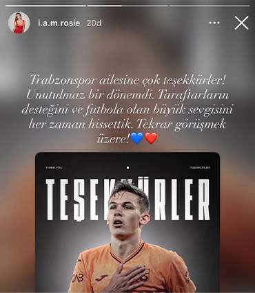 Ukraynali Yildizin Esinden Trabzonspora Veda Tekrar Gorusmek Uzere