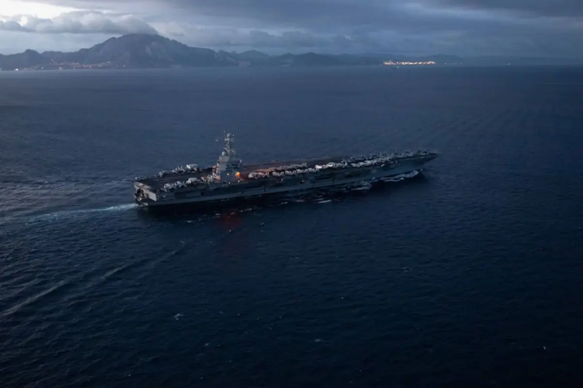 Abd Nin Dev Ucak Gemisi Yunanistan In Girit Adasi 19594881 9812 Amp