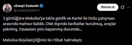 Gazeteci Cuneyt Ozdemir Kartel Liderinin 19592490 3620 M