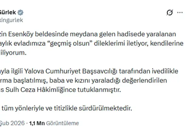 Yalova Da Cocuk Gurultusu Dehseti Baba Ve 14 19593098 2334 M