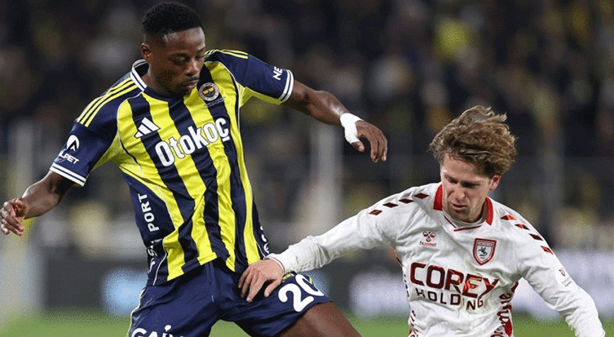 Fenerbahçe Samsunspor’u Son Dakikada 3-2 Yendi