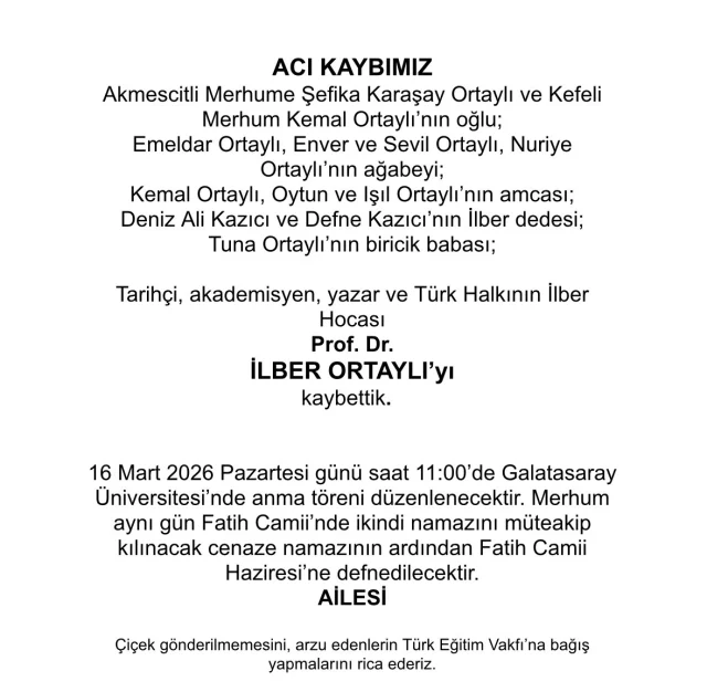 Ilber Ortaylinin Ailesinden An 19656322 6522 4 M