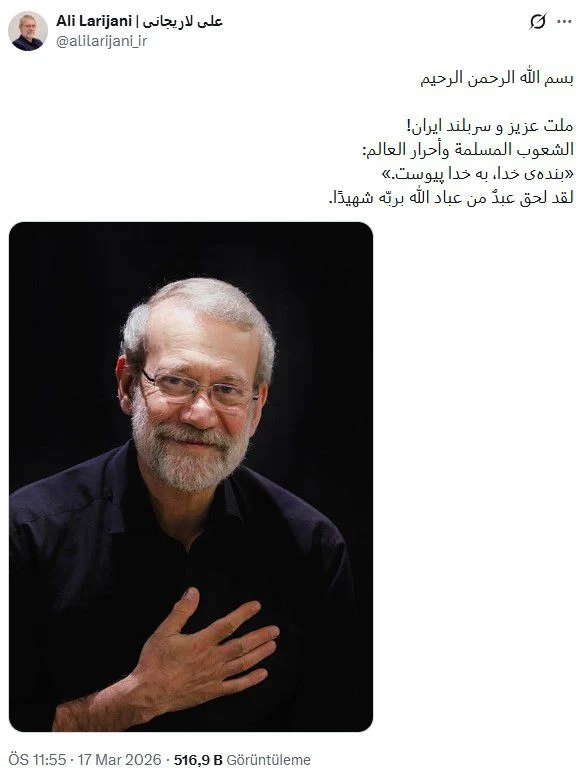 Iran Ali Laricani Nin Hayatini Kaybettigini 19667131 1963 M