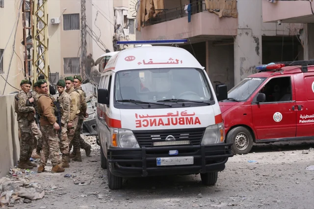 Israil In Gece Boyunca Saldirdigi Lubnan Da 19656574 2645 M