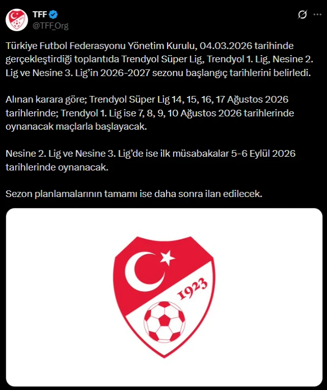 Resmi Aciklama Geldi Iste Super Lig De Yeni 19630374 3718 M