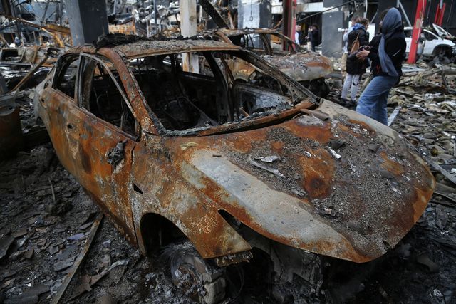 Savasin Ilk Gunlerinde Tahran Da Hedef Alinan 3 19695518 O