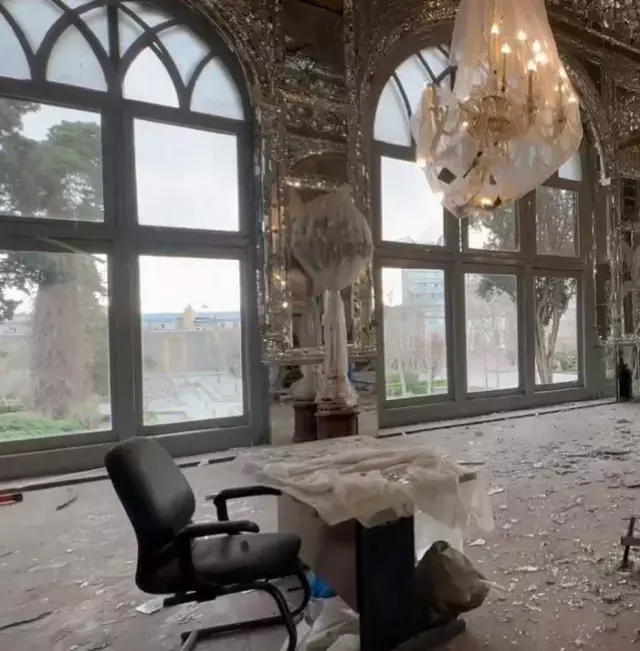 Tahran Da Tarihi Saray Hava Saldirisinda Hasar 19617977 4752 M