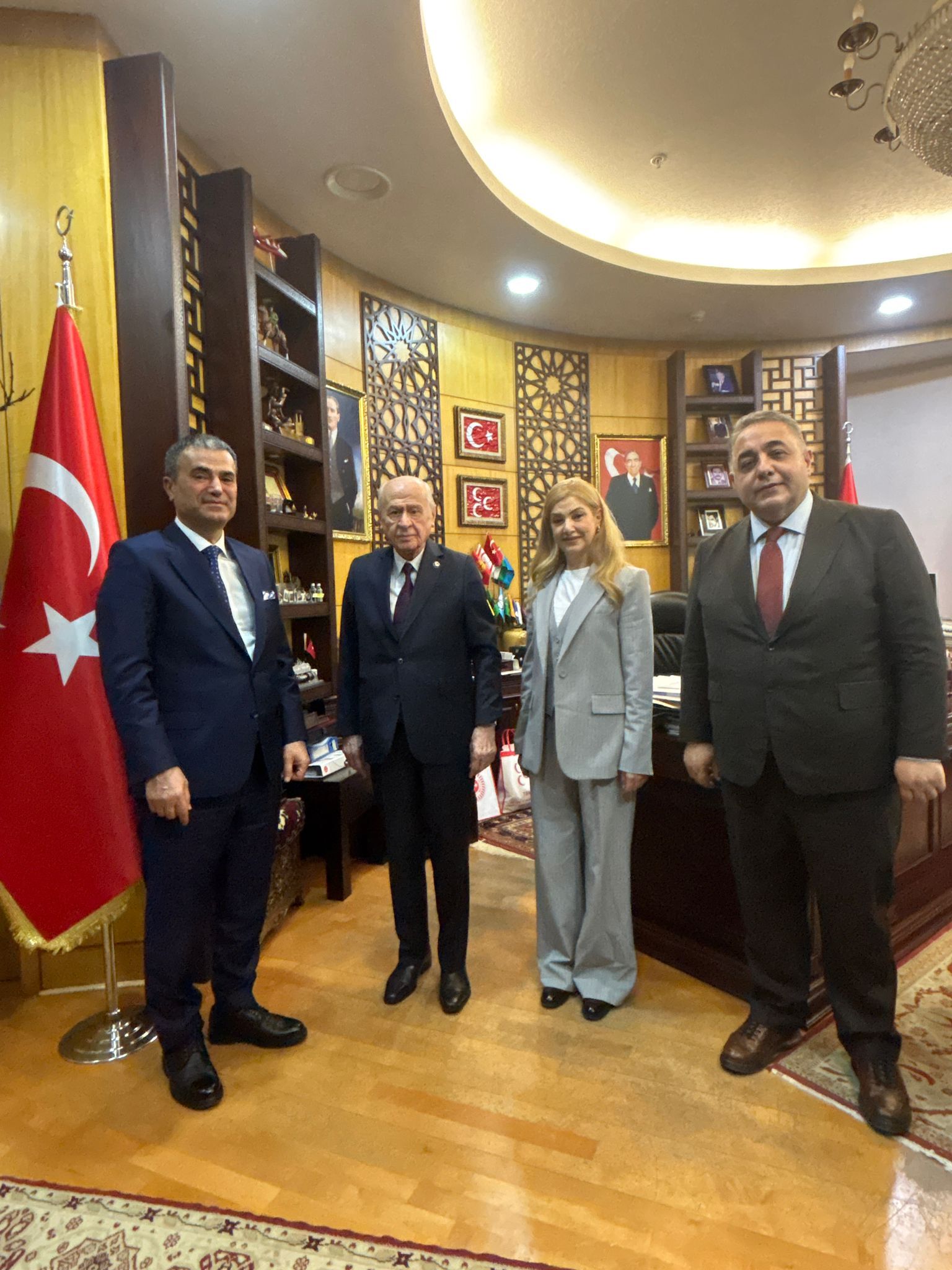 Murat Yanci Devlet Bahçeli̇ Di̇cle Canova Zafer Şahi̇n