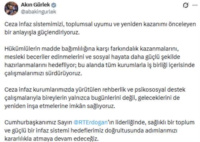 Bakan Gurlek Ceza Infaz Sistem 19879134 3748 1 M