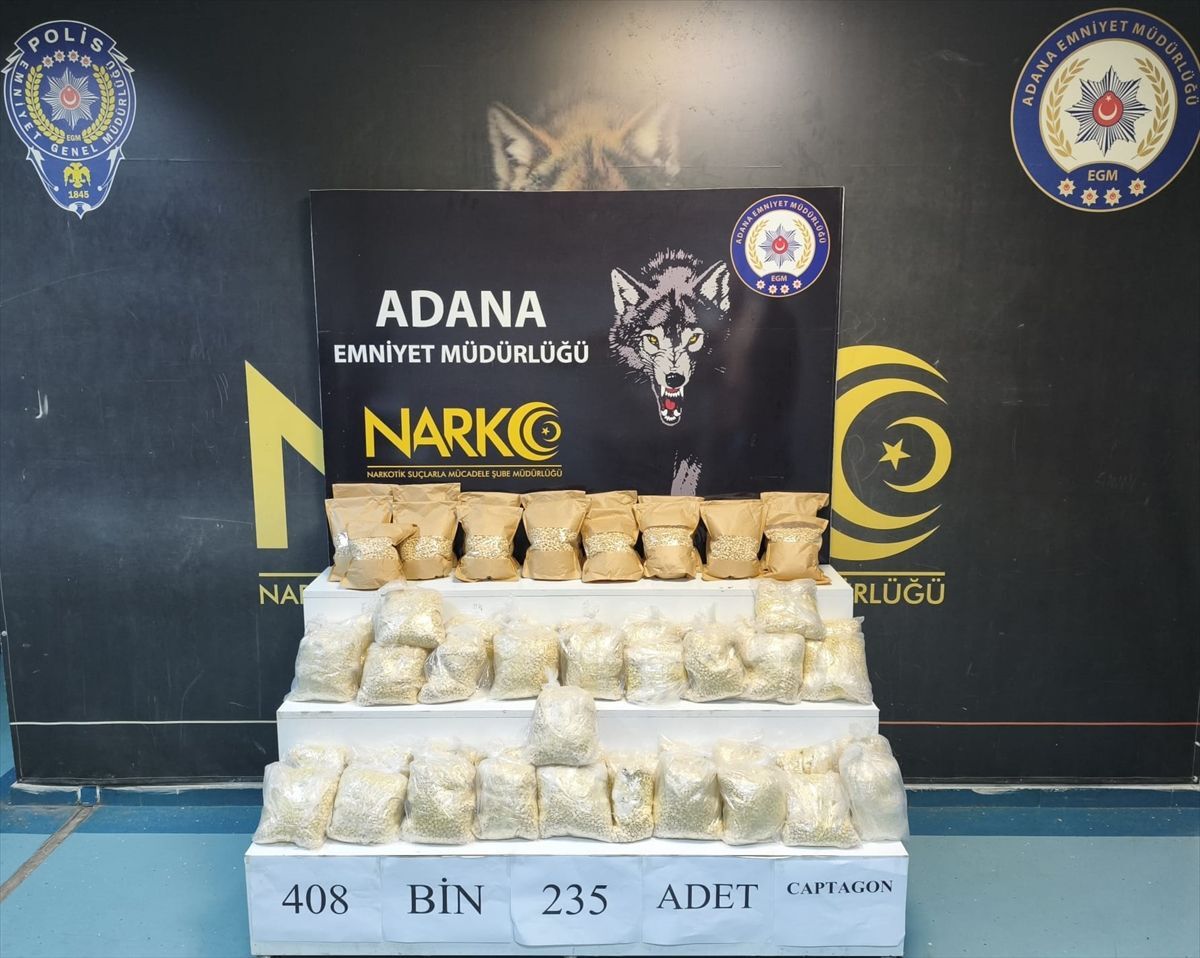 Adana Da Tirda 408 Bin 235 Uyusturucu Hap Ele 19970837 Amp