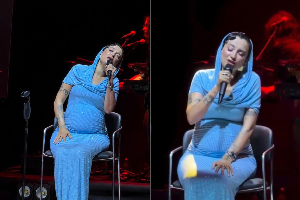 Karni Burnunda Melike Sahin Konserlerine Oturarak 19977842 5946 Amp