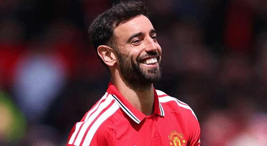 Bruno Fernandes'ten Manchester United'a Ret