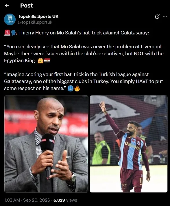 0X0 Thierry Henryden Salah Icin Olay Sozler Sorun Misir Krali Degildi 1790059476061