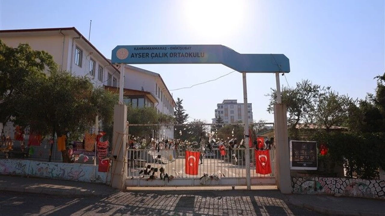 Ayser Çalık Ortaokulu’nda İlk Ders Zili Çalmadı