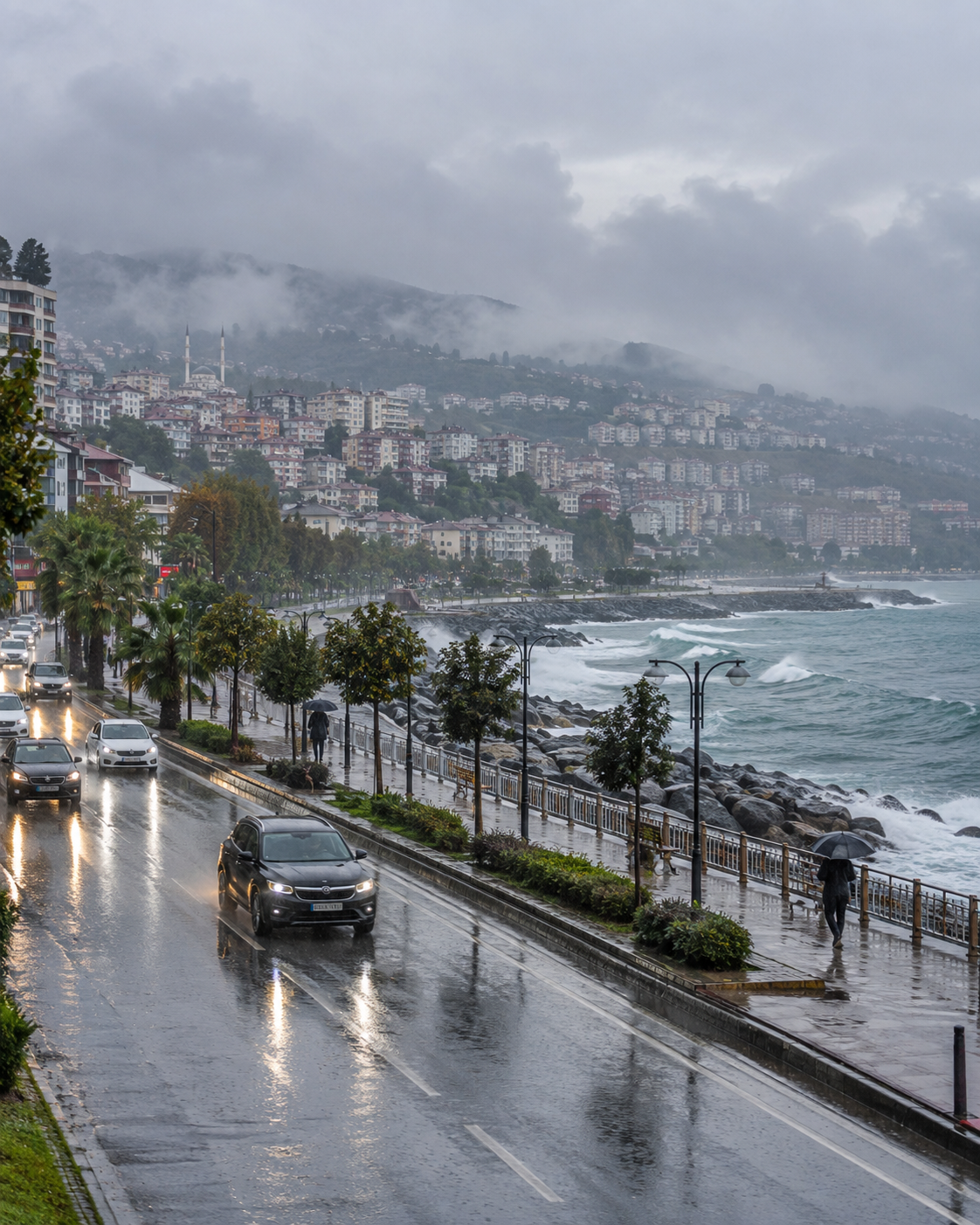 Trabzon’da Sağanak Alarmı: Meteoroloji Uyardı
