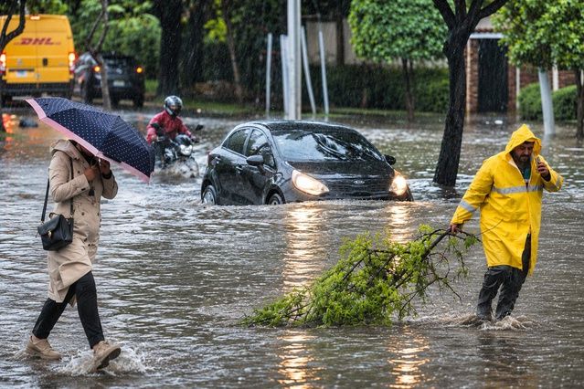 Muğla’da Sağanak Hayatı Olumsuz Etkiledi