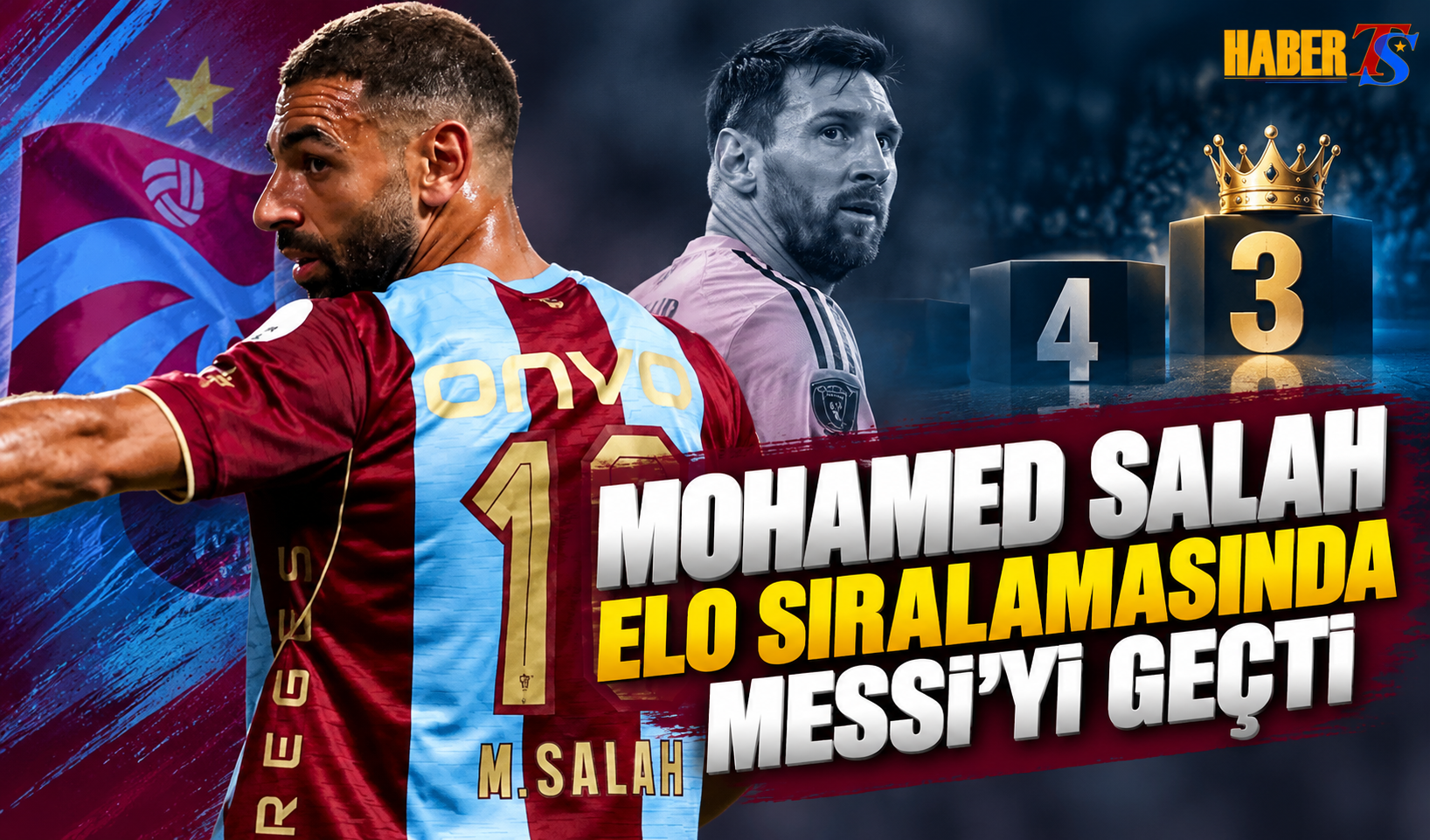Mohamed Salah Elo Sıralamasında Messi'yi Geçti
