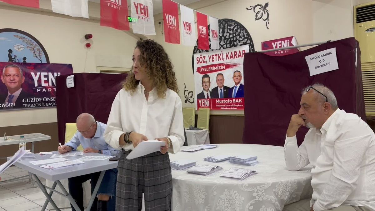 YENİ Parti Trabzon’da Mustafa Bak Ön Seçimi Kazandı